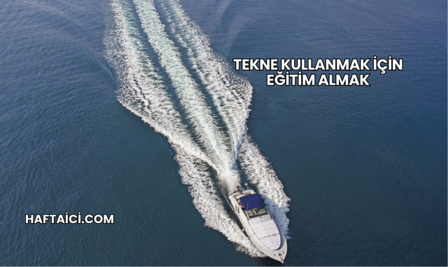 Tekne Kullanmak İçin Eğitim Almak