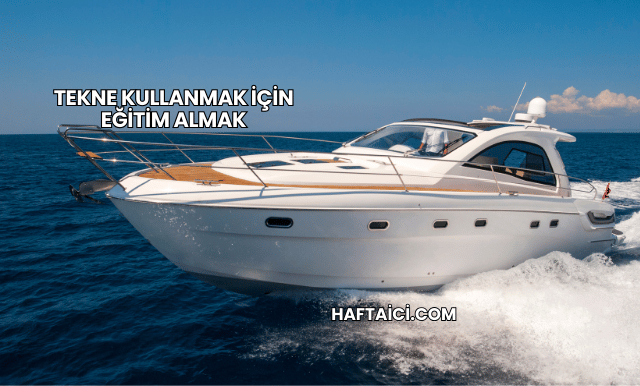 Tekne Kullanmak İçin Eğitim Almak